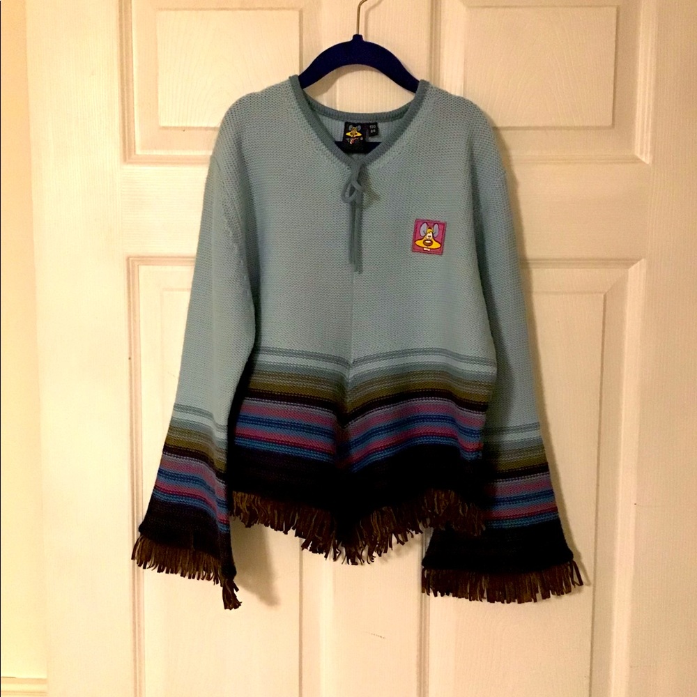 BOHO fringe sweater
